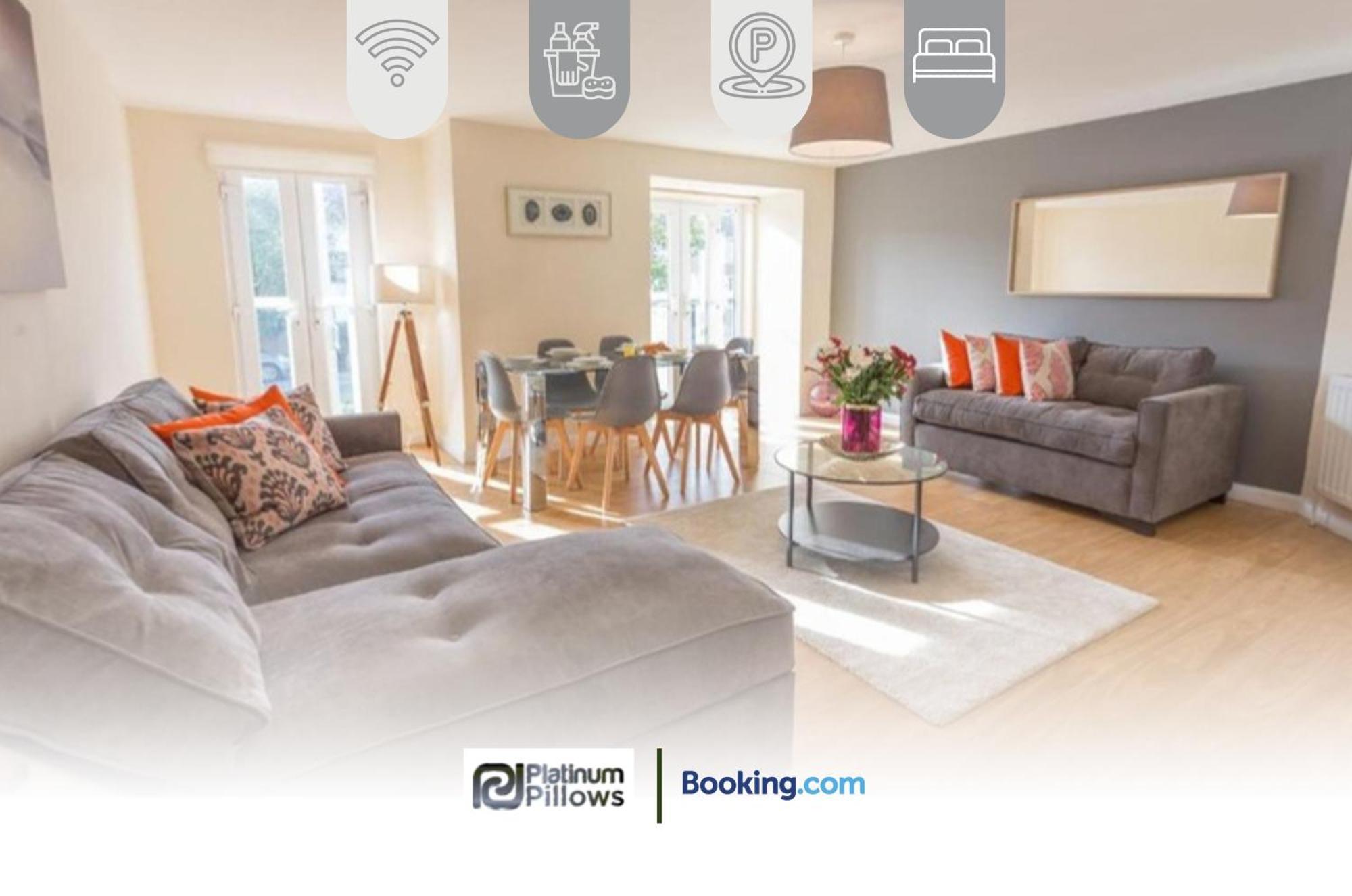 Modern Oxford 2 Bedroom Apartments, Families & Contractor Accommodation, Near John Radcliffe Hospital Εξωτερικό φωτογραφία