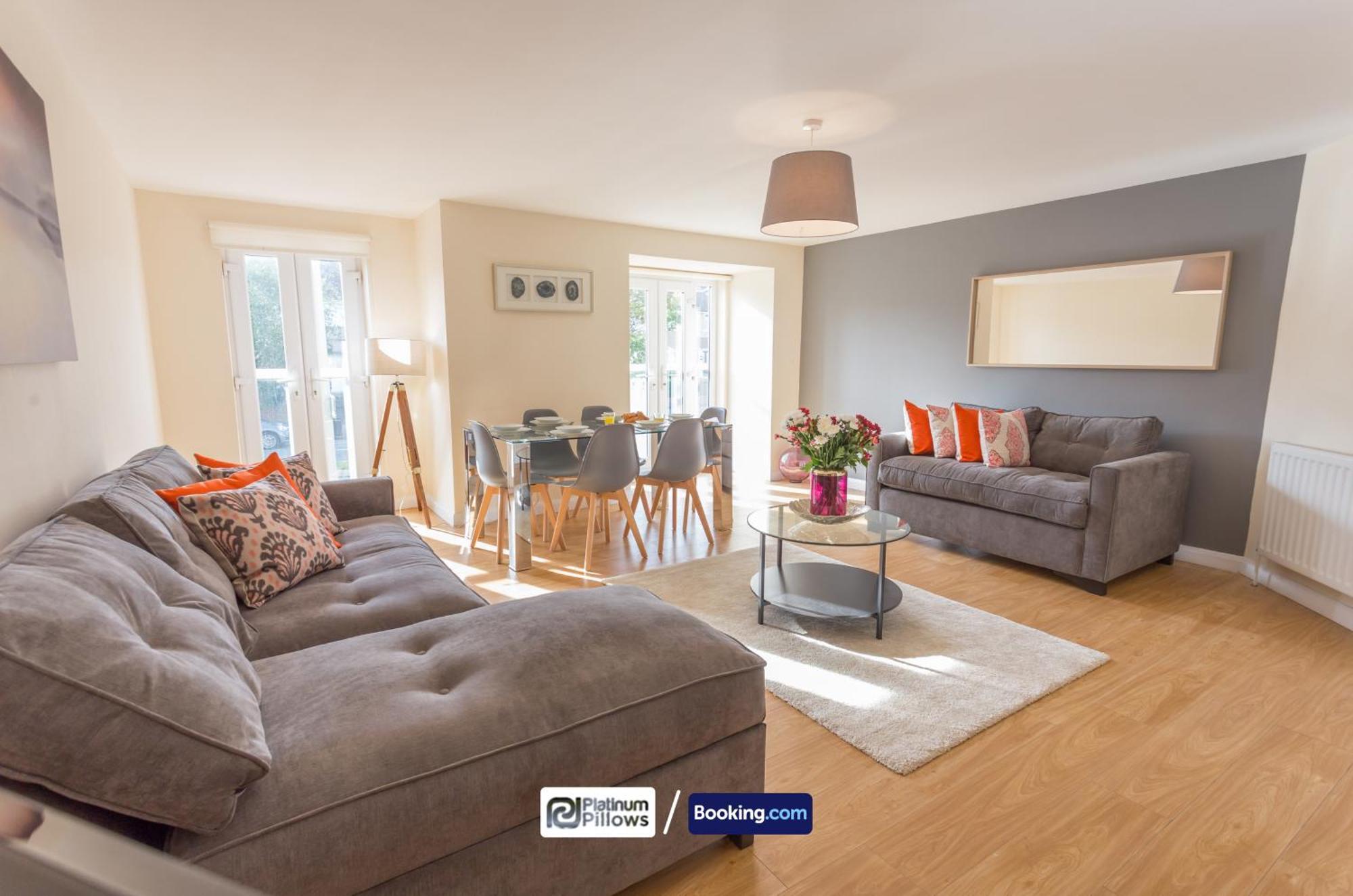 Modern Oxford 2 Bedroom Apartments, Families & Contractor Accommodation, Near John Radcliffe Hospital Εξωτερικό φωτογραφία