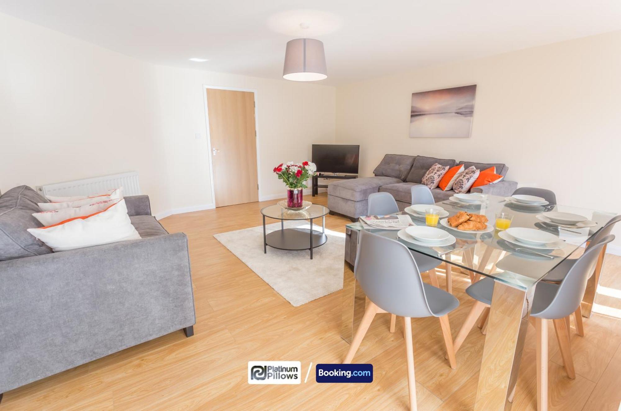 Modern Oxford 2 Bedroom Apartments, Families & Contractor Accommodation, Near John Radcliffe Hospital Εξωτερικό φωτογραφία
